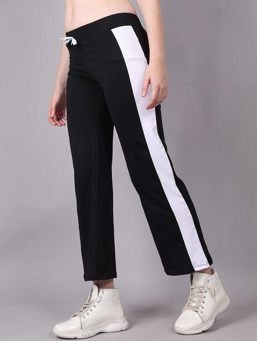 women pack of 2 tapered mid rise regular track pant - 22548189 -  Standard Image - 3