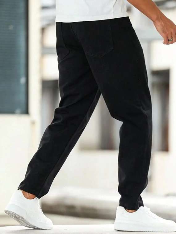 men solid mid rise slim fit jeans - 22548197 -  Standard Image - 3