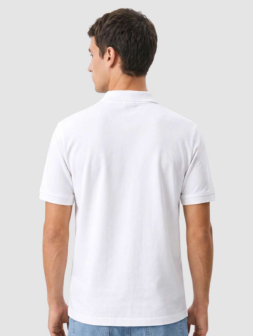 men taped short sleeves polo t-shirt - 22548263 -  Standard Image - 3