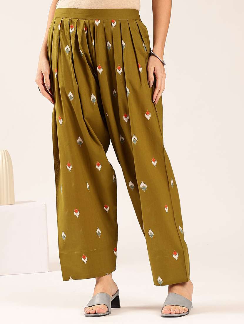 women printed three quarter sleeves ethnic co-ord set - 22548343 -  Standard Image - 5