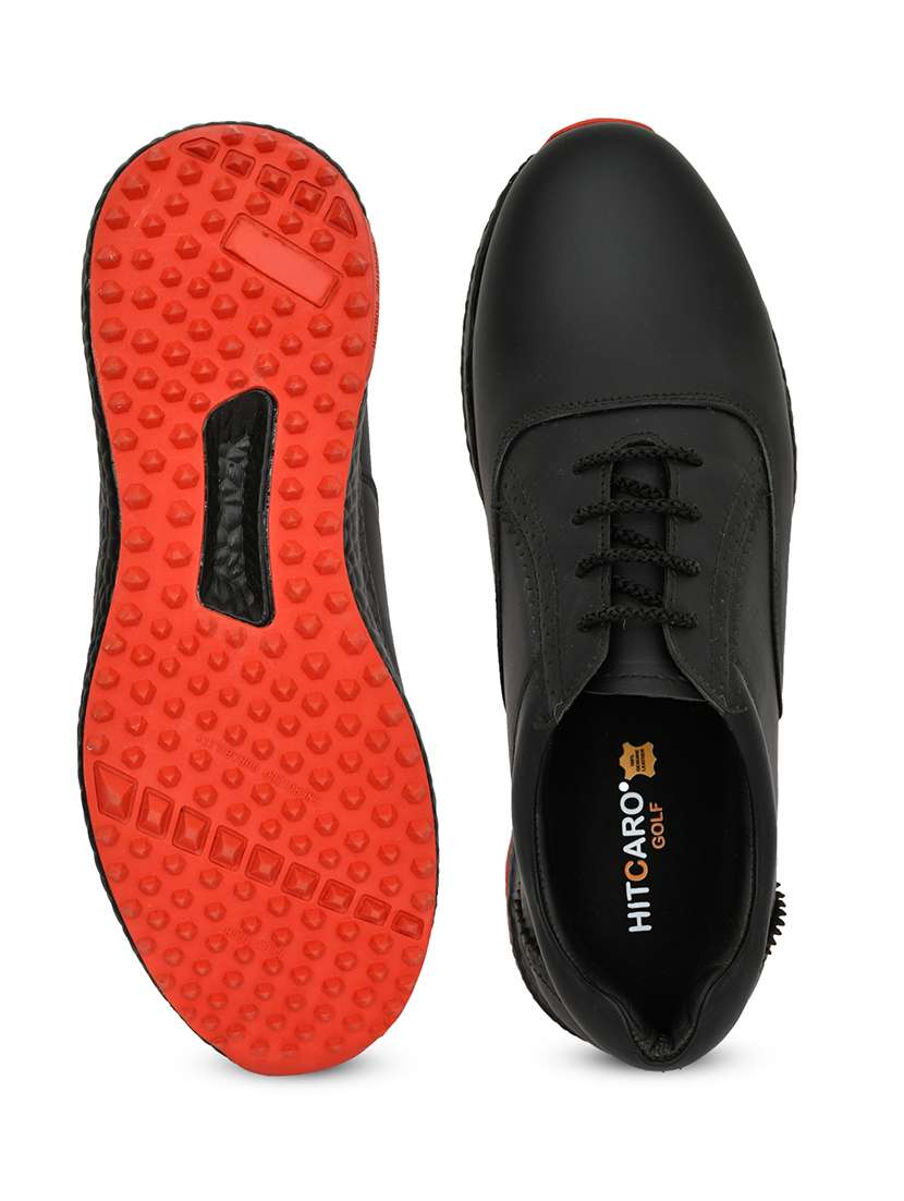 Men Solid Lace Up Sport Shoes - 22548720 -  Standard Image - 5
