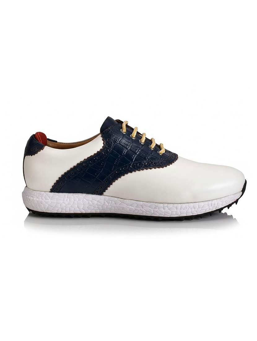 men color block lace up sport shoes