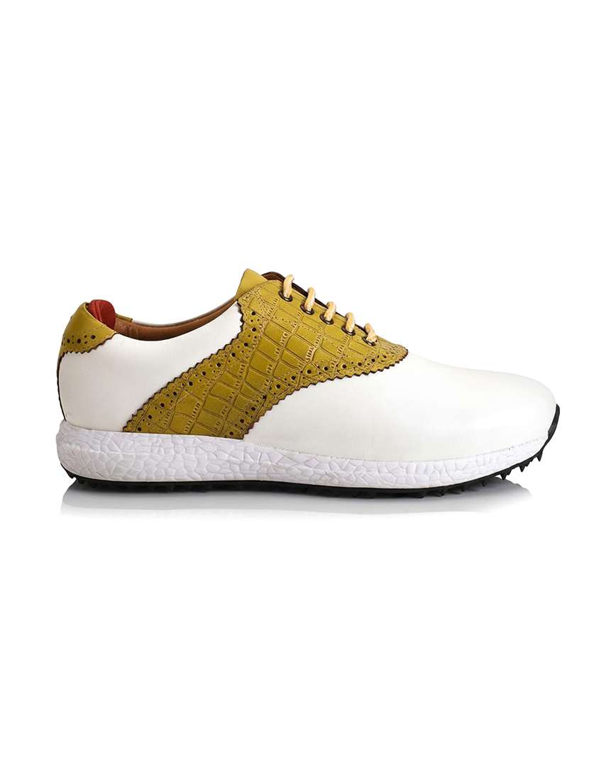 men color block lace up sport shoes