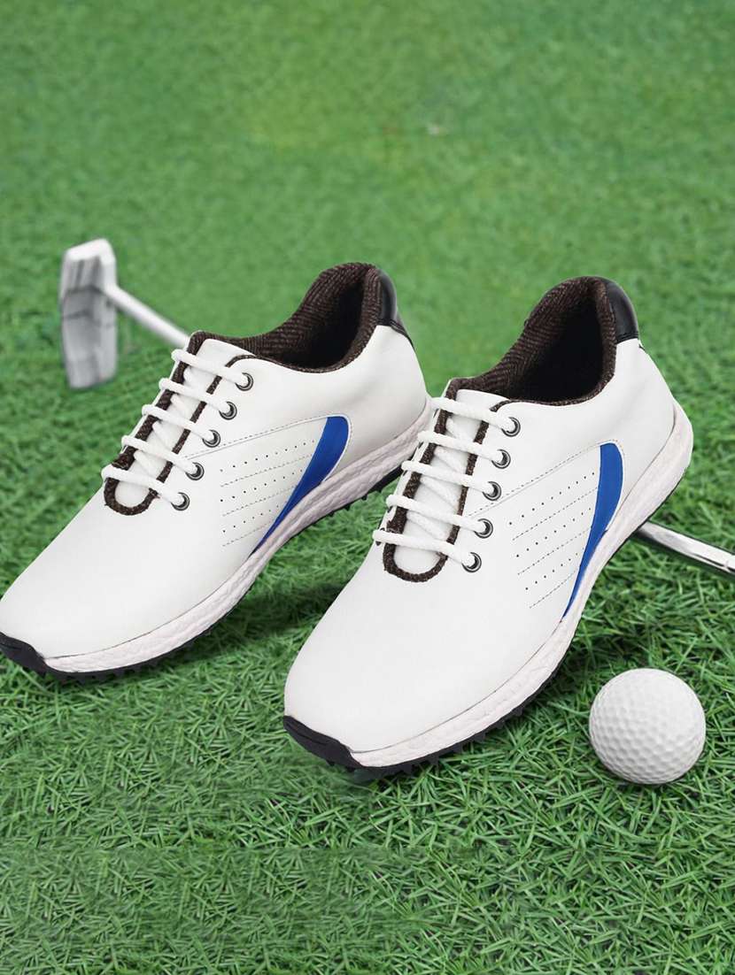 men solid lace up sport shoes