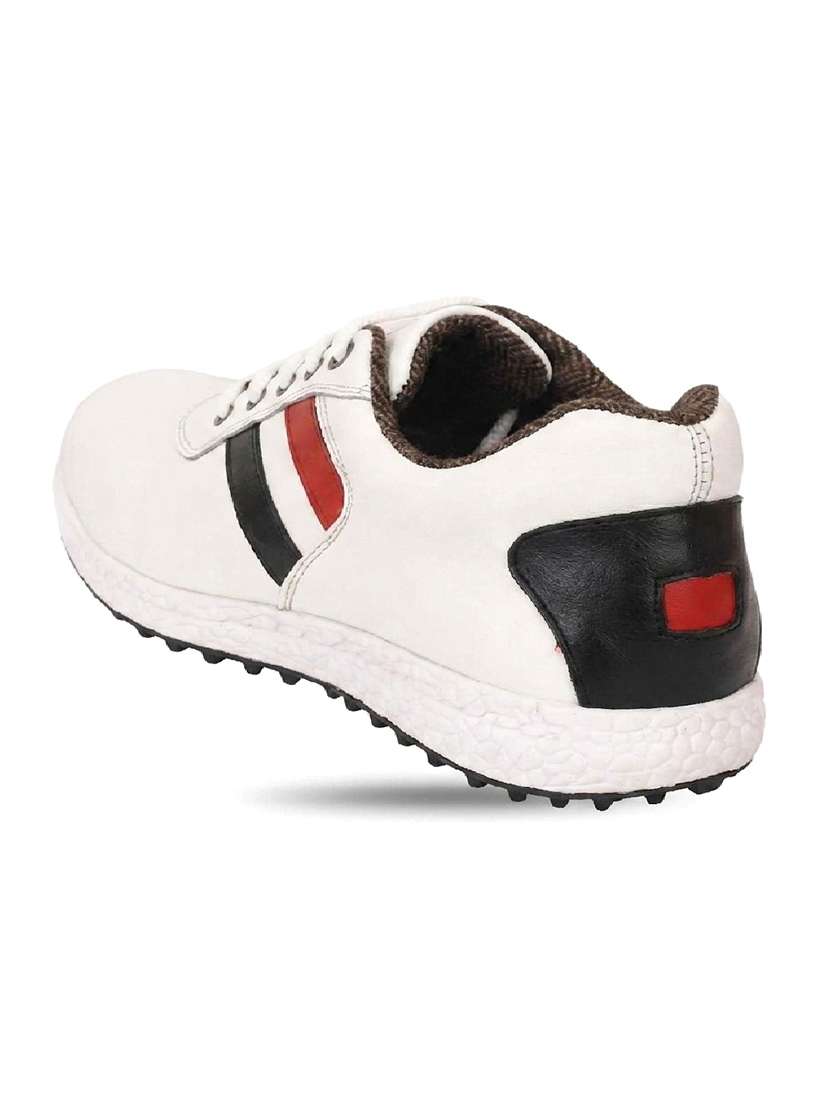 Men Striped Lace Up Sport Shoes - 22548758 -  Standard Image - 3