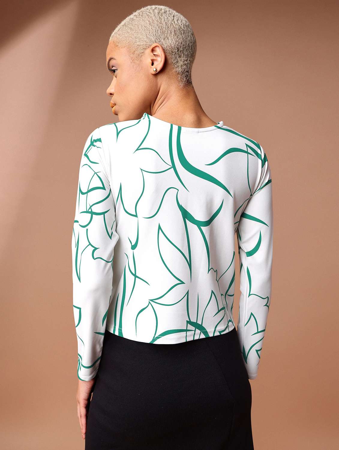 Women Printed Long Sleeves Regular Top - 22549041 -  Standard Image - 3