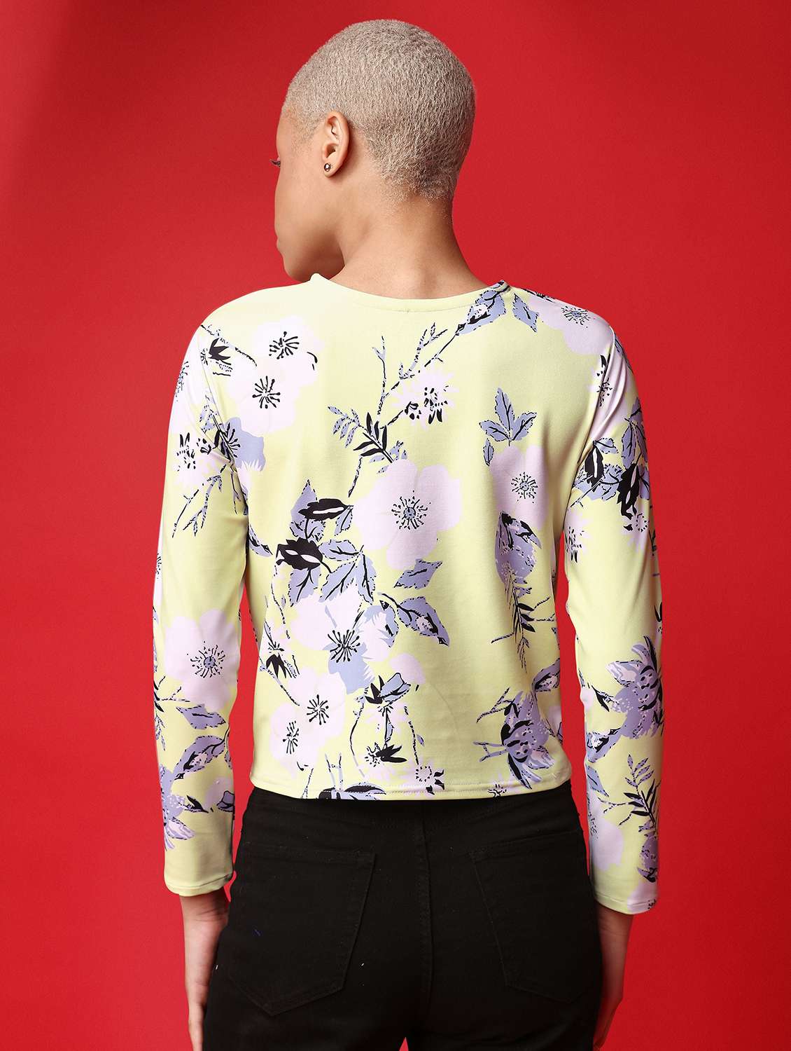 Women Printed Long Sleeves Regular Top - 22549043 -  Standard Image - 3