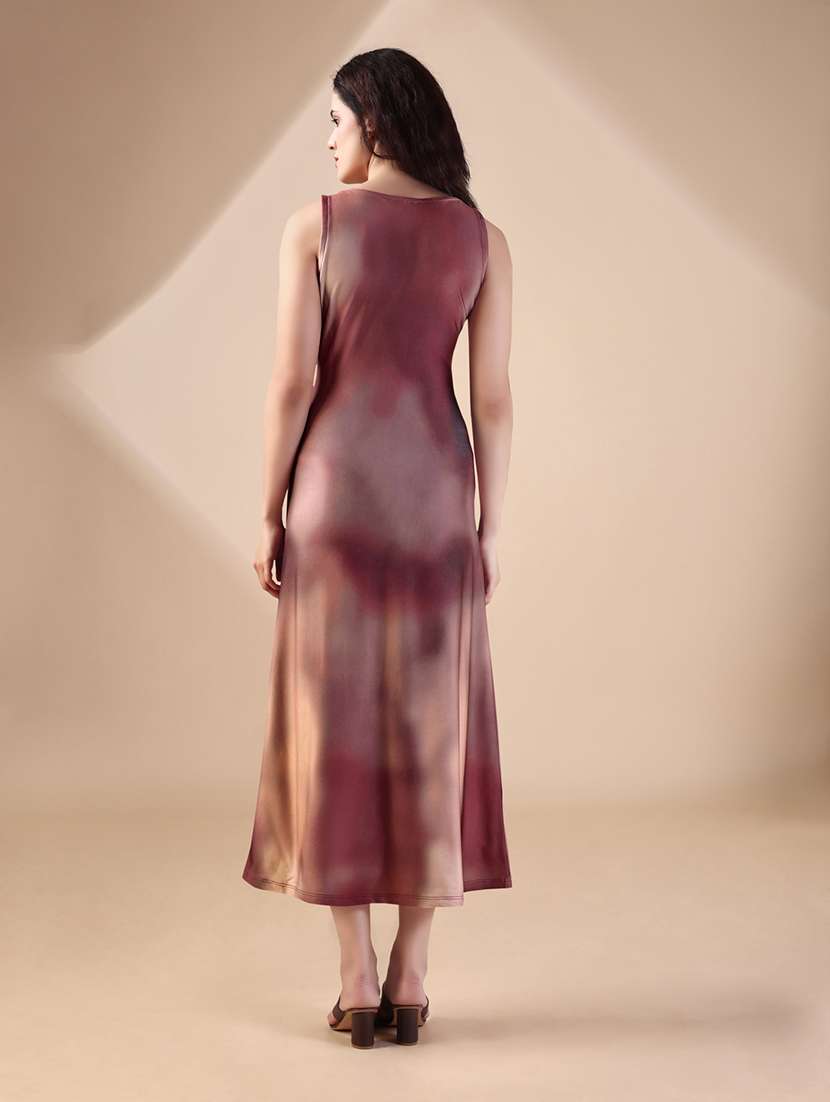 women printed sleeveless sheath dress - 22549344 -  Standard Image - 3