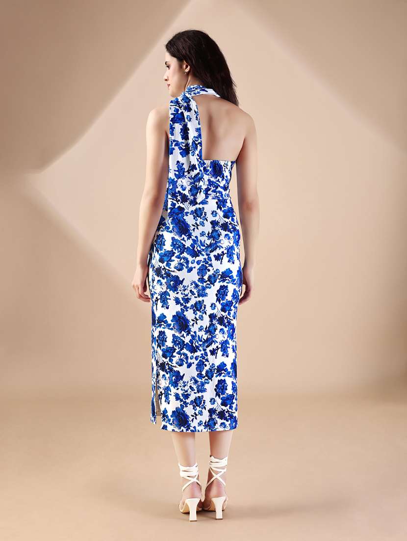 women printed sleeveless bodycon dress - 22549359 -  Standard Image - 3