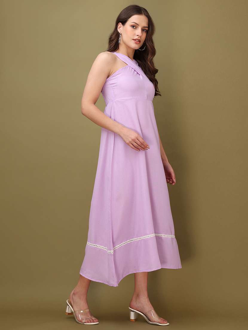 women printed sleeveless fit and flare dress - 22549446 -  Standard Image - 3