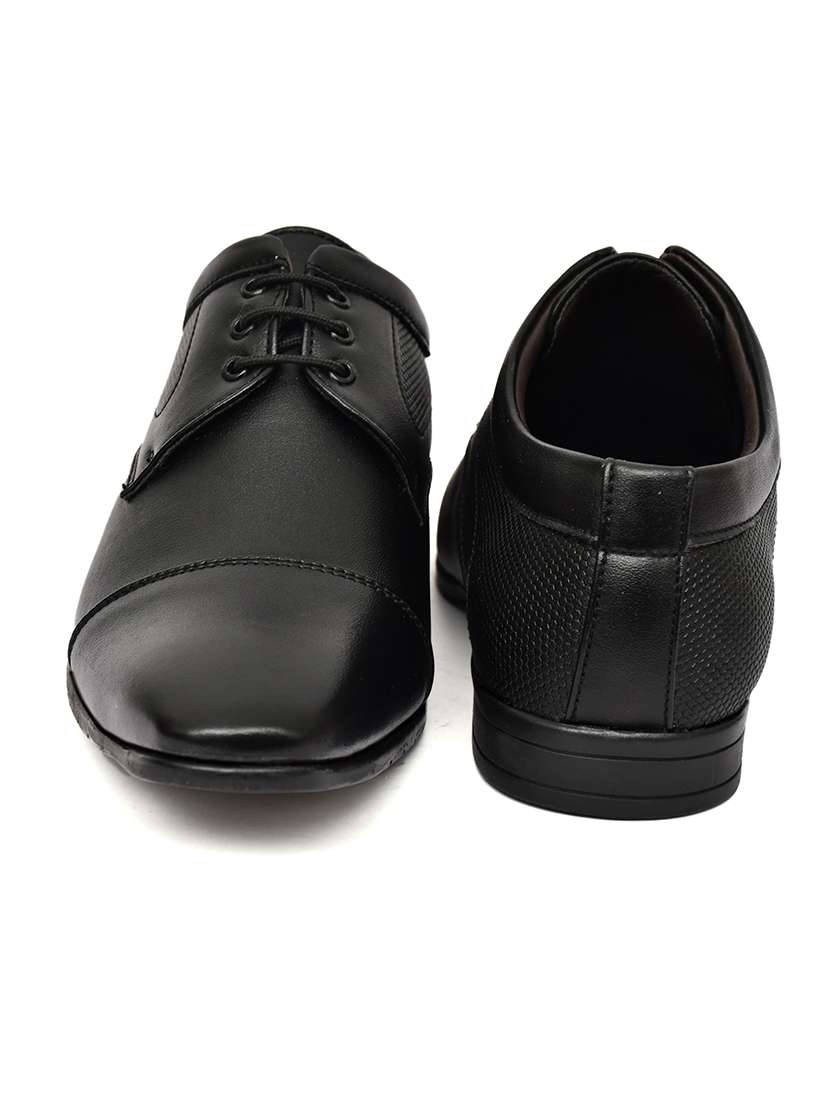 men black lace-up derby - 22550342 -  Standard Image - 3
