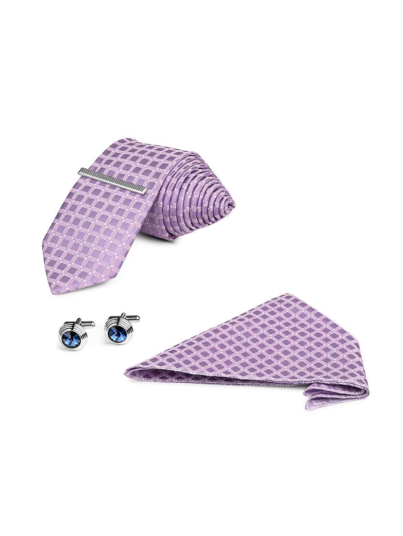 men necktie with cufflinks accessory gift set - 22550366 -  Standard Image - 3