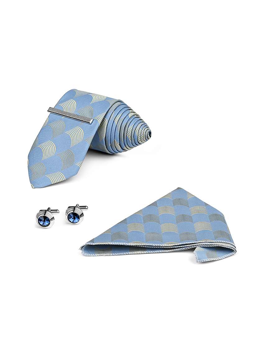 men necktie with cufflinks accessory gift set - 22550369 -  Standard Image - 3