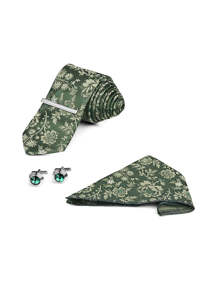 men necktie with cufflinks accessory gift set - 22550372 -  Standard Image - 3