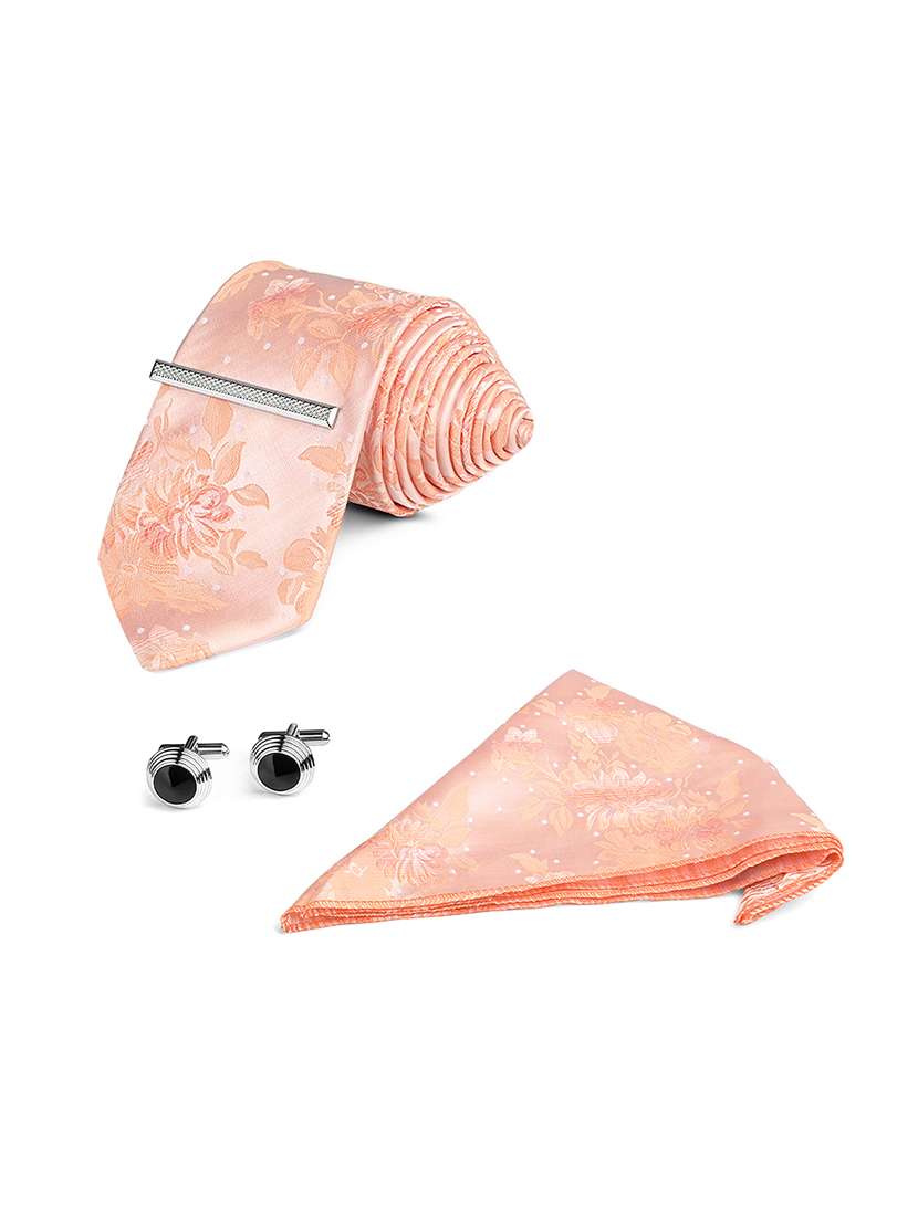 men necktie with cufflinks accessory gift set - 22550378 -  Standard Image - 3