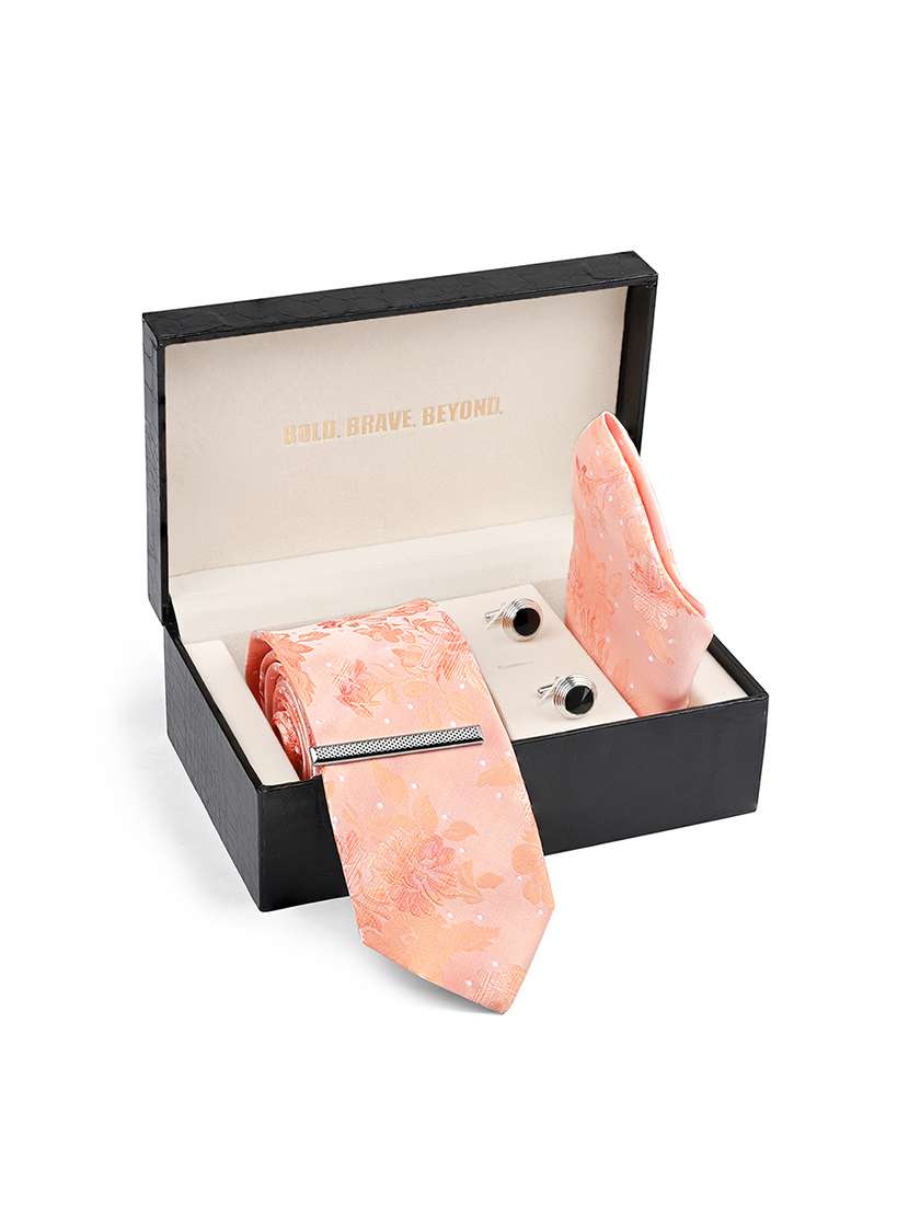 men necktie with cufflinks accessory gift set - 22550378 -  Standard Image - 5