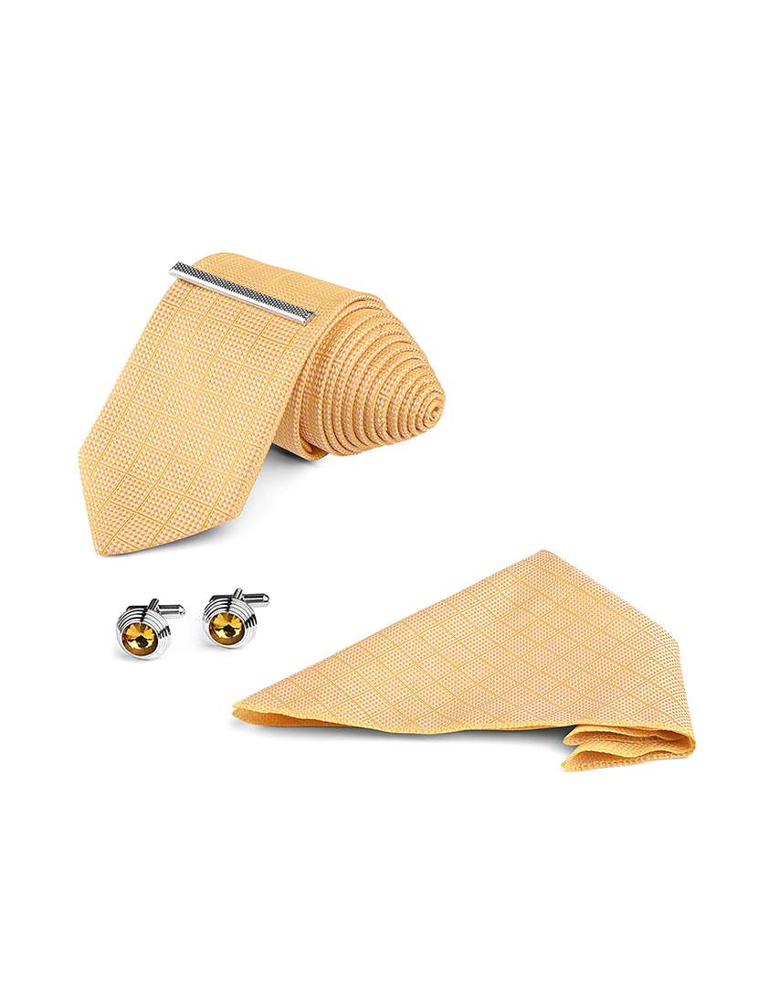 men necktie with cufflinks accessory gift set - 22550380 -  Standard Image - 3