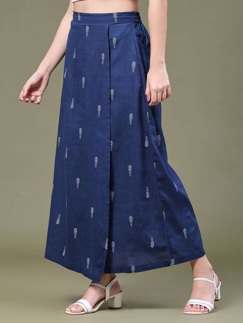 Women Printed High Rise A-line Skirt - 22552393 -  Standard Image - 3
