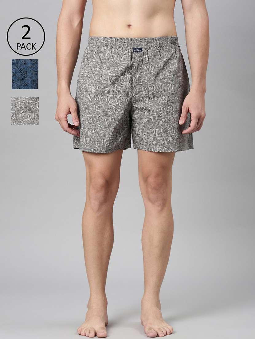men pack of 2 mid rise loungewear boxer