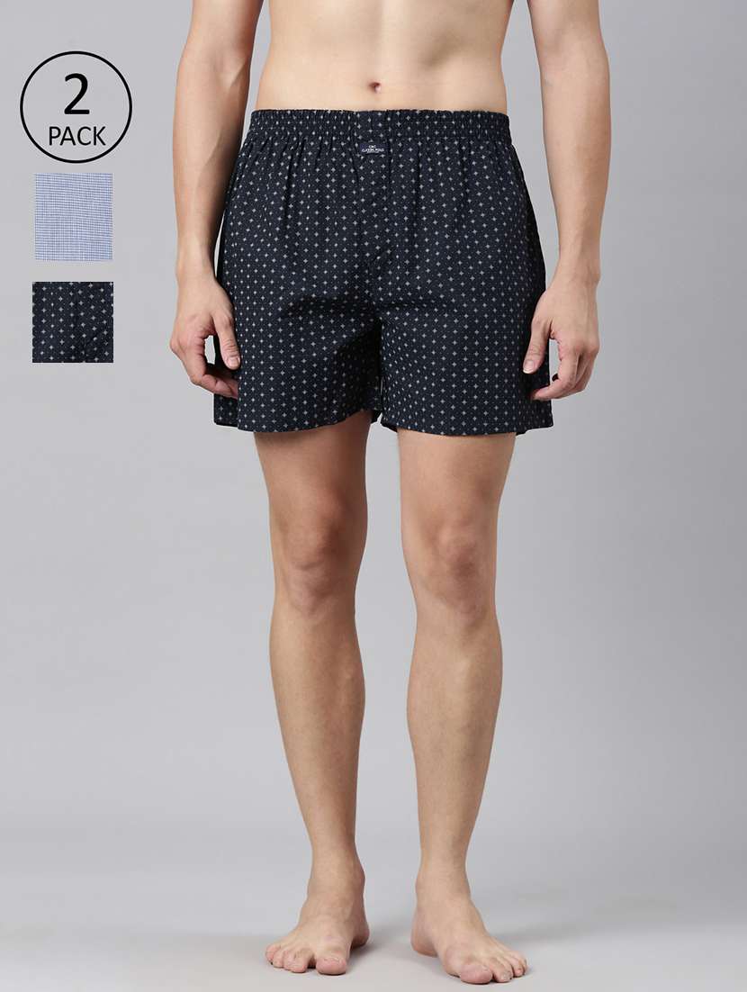 men pack of 2 mid rise loungewear boxer