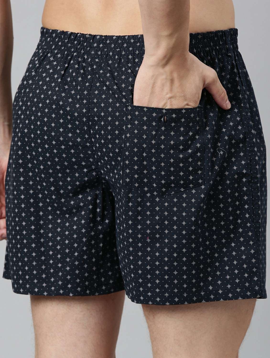 Men Pack Of 2 Mid Rise Loungewear Boxer - 22554176 -  Standard Image - 3