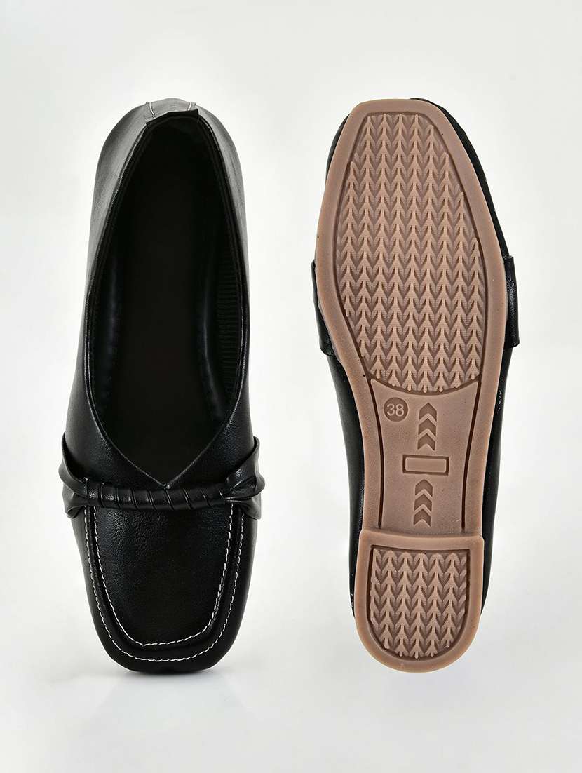 women solid slip on ballerina - 22554628 -  Standard Image - 5