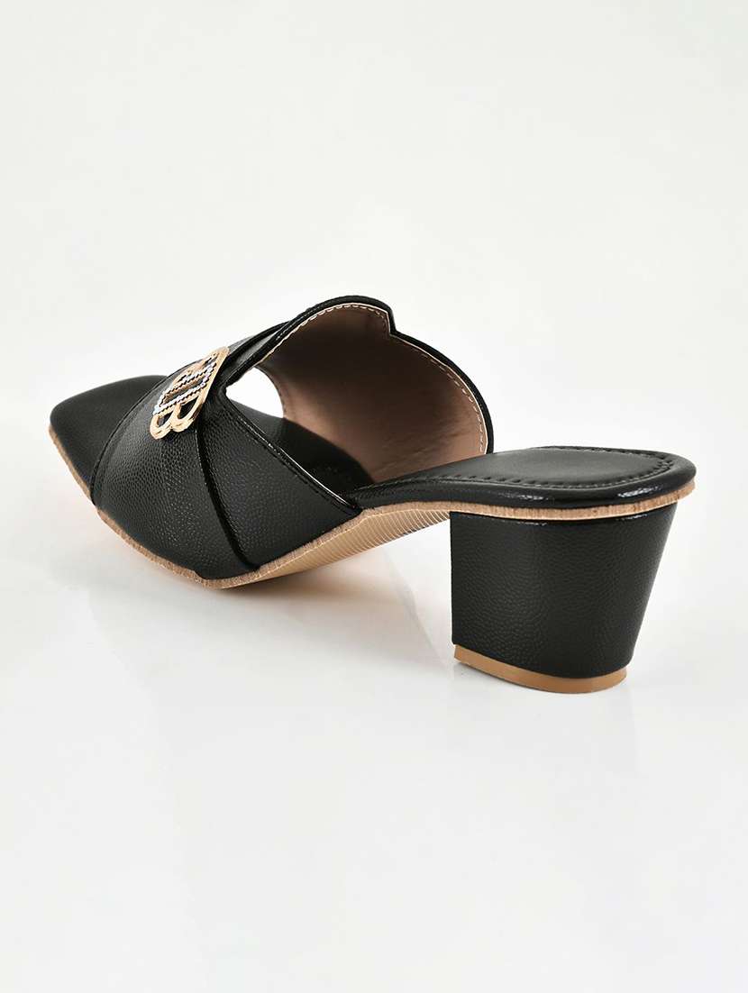 women solid slip on sandal - 22554643 -  Standard Image - 5