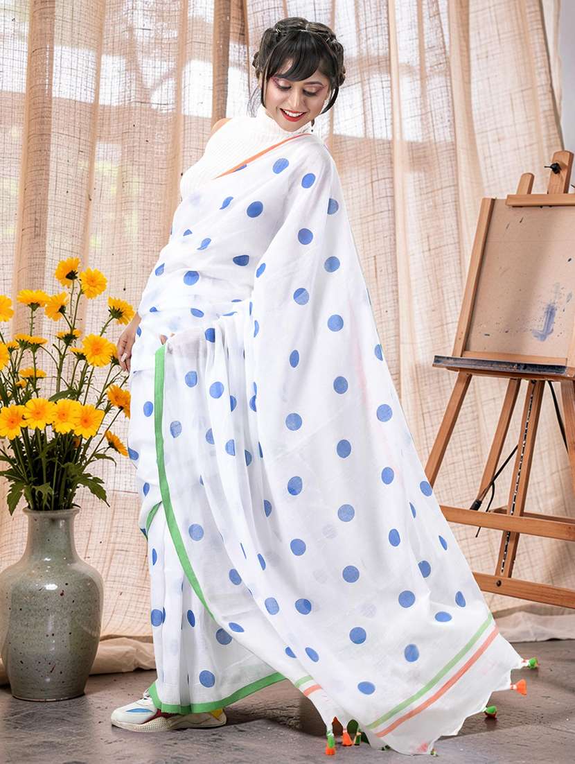 women printed casual wear saree - 22554923 -  Standard Image - 3