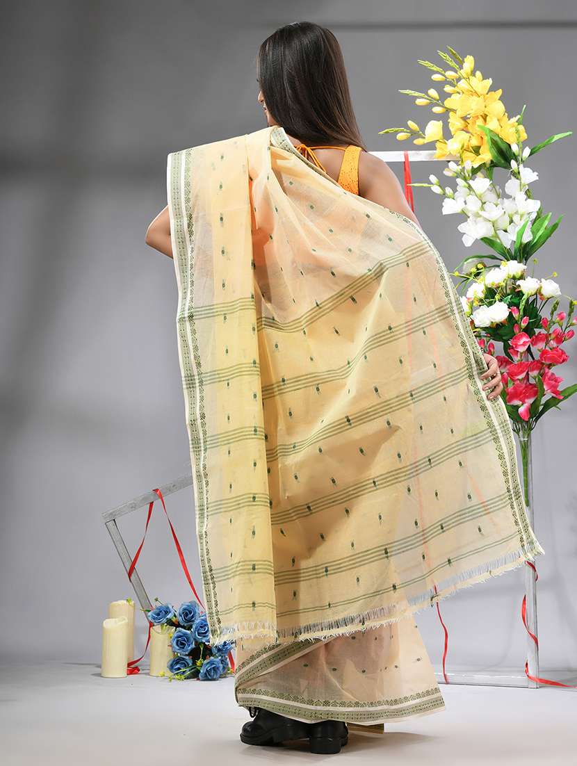 women self design handloom saree - 22554976 -  Standard Image - 3