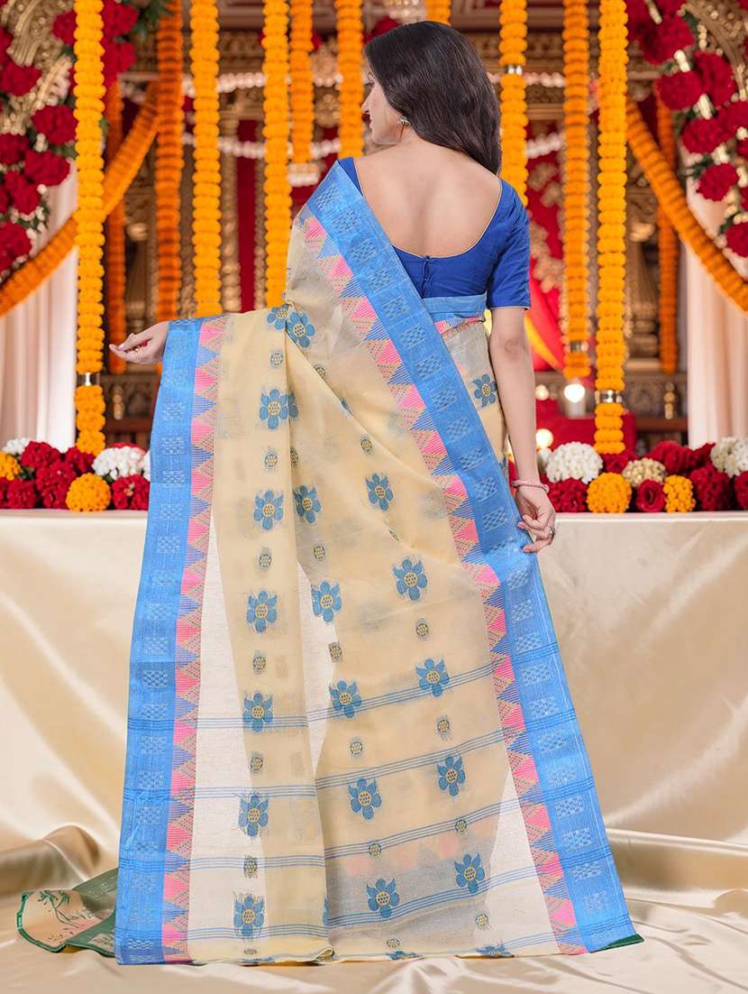 women self design handloom saree - 22554982 -  Standard Image - 3