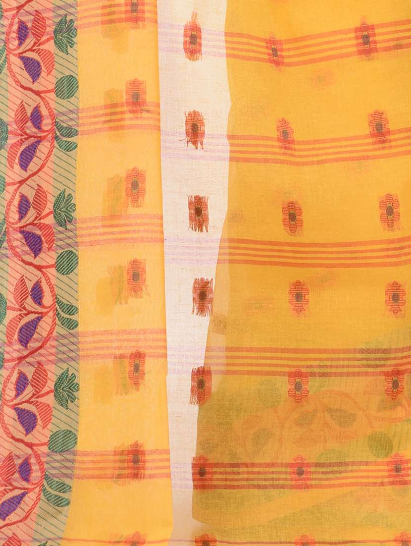 women self design handloom saree - 22554999 -  Standard Image - 5