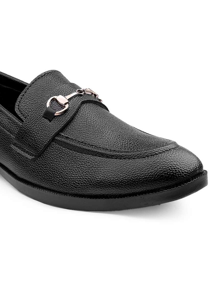 men black slip on loafer - 22555054 -  Standard Image - 5