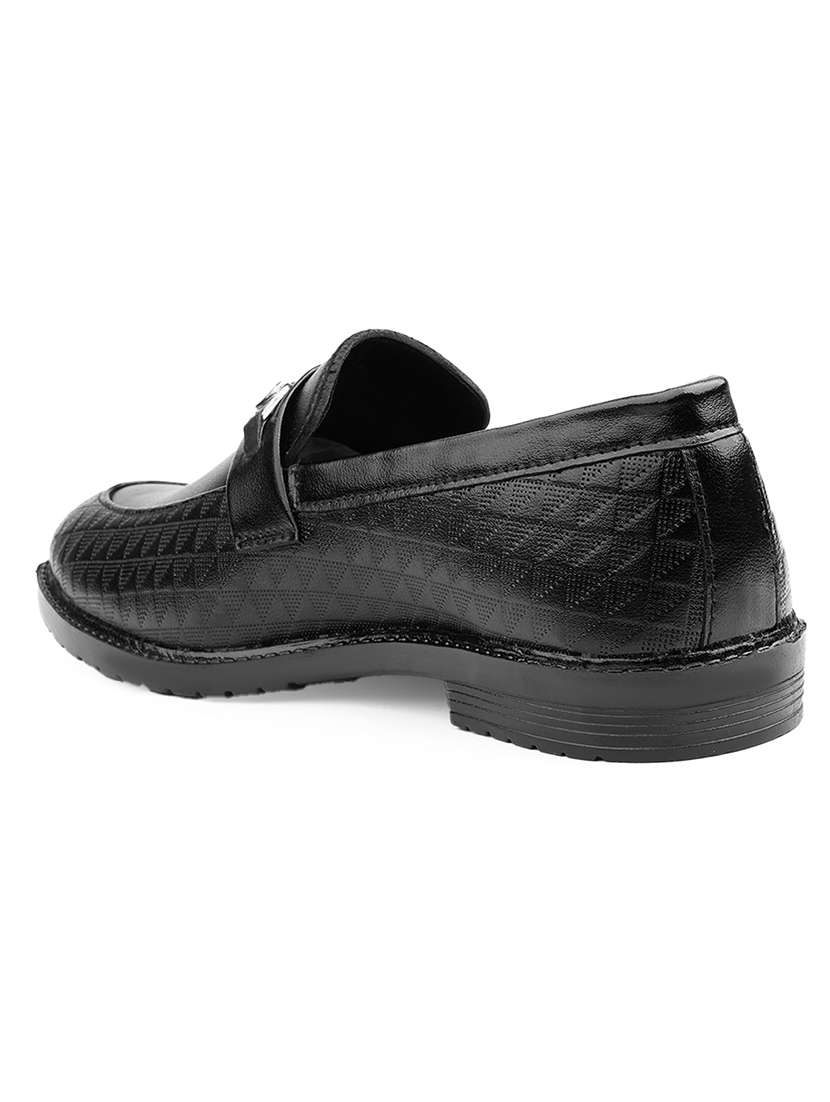 men black slip on loafer - 22555056 -  Standard Image - 3