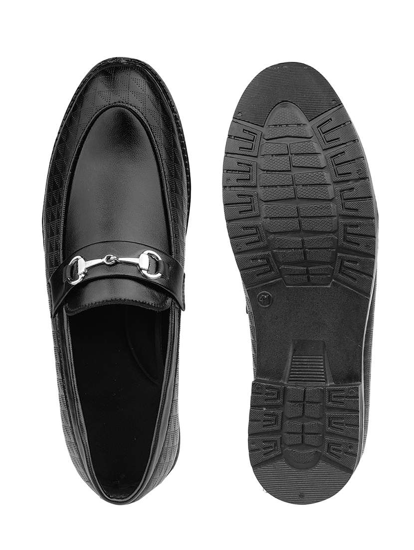 men black slip on loafer - 22555056 -  Standard Image - 5