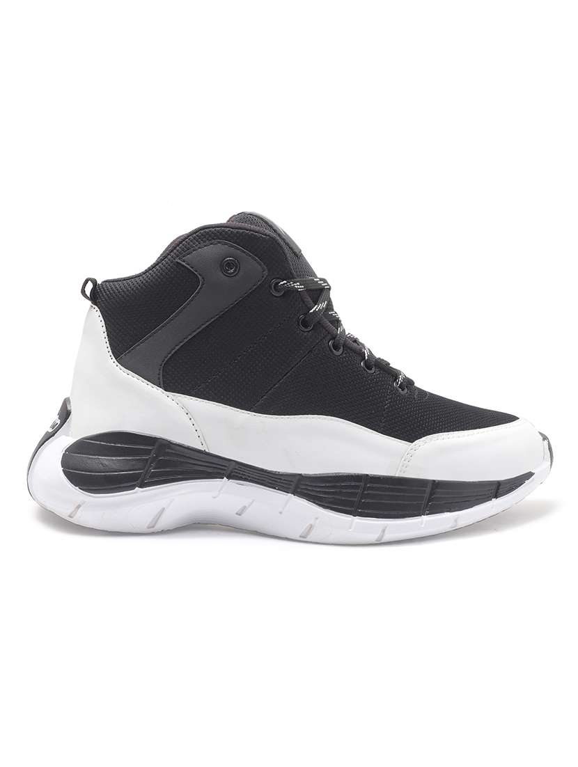 men black lace up sneaker - 22555058 -  Standard Image - 3