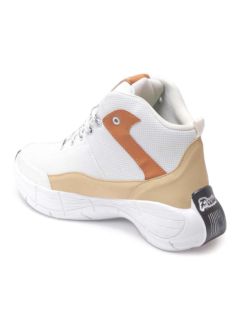 men white lace up sneaker - 22555060 -  Standard Image - 3