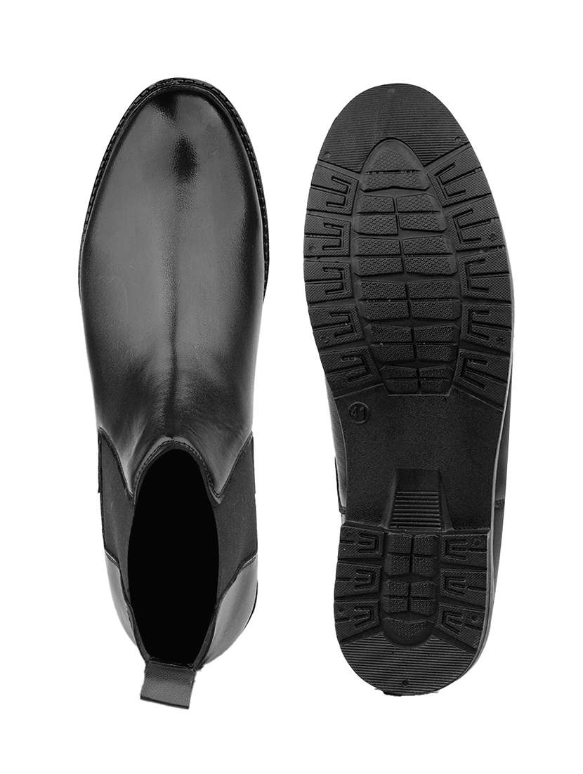 men black slip on chelsea boot - 22555062 -  Standard Image - 5