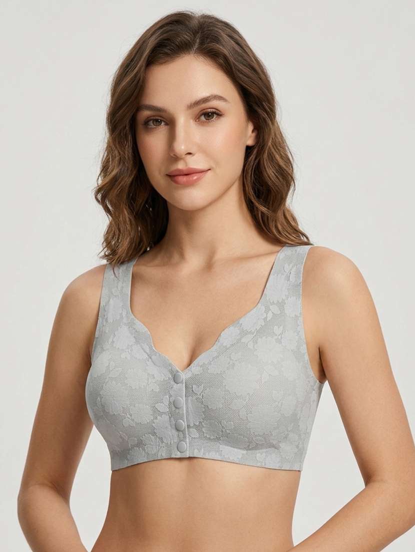 women self design regular nursing bra