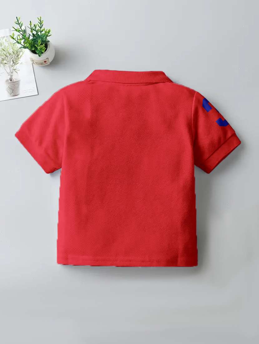 boys pack of 3 printed short sleeves polo t-shirt - 22555809 -  Standard Image - 3