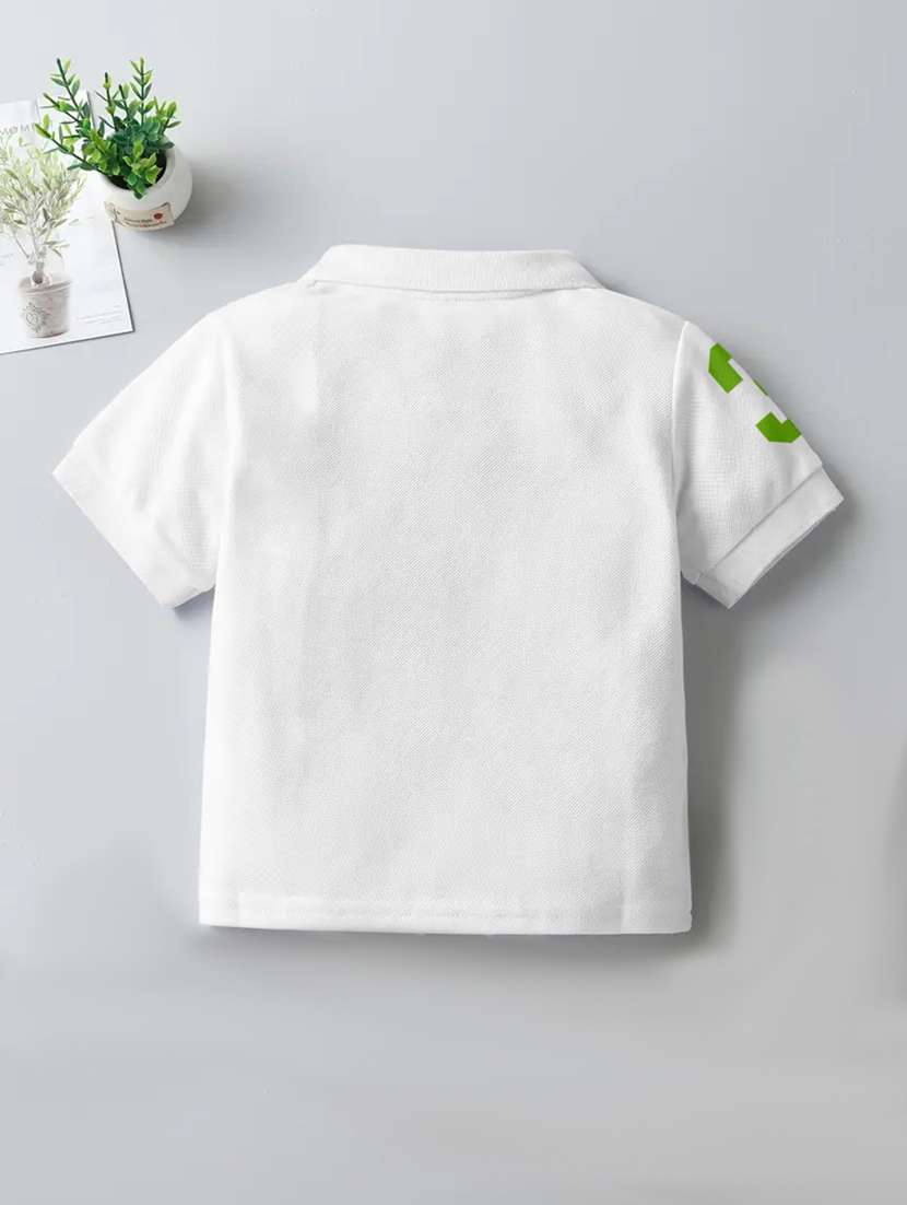 boys pack of 3 printed short sleeves polo t-shirt - 22555810 -  Standard Image - 3