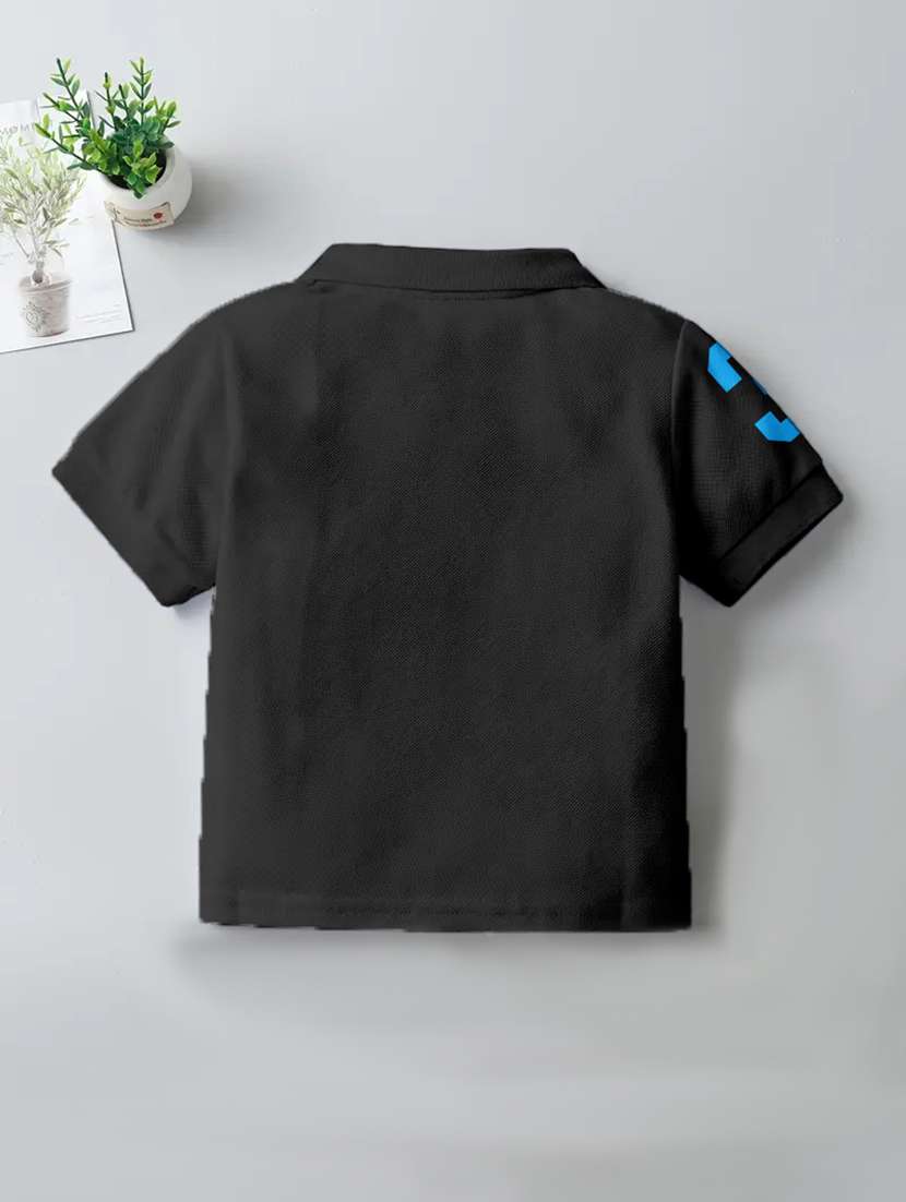 boys pack of 3 printed short sleeves polo t-shirt - 22555813 -  Standard Image - 3