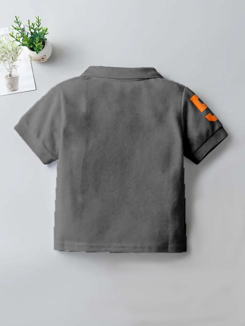 boys pack of 3 printed short sleeves polo t-shirt - 22555835 -  Standard Image - 3