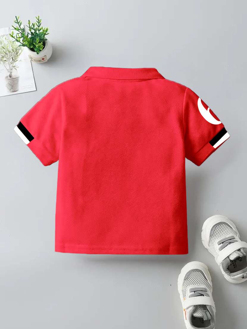 boys pack of 3 embroidered short sleeves polo t-shirt - 22555837 -  Standard Image - 3