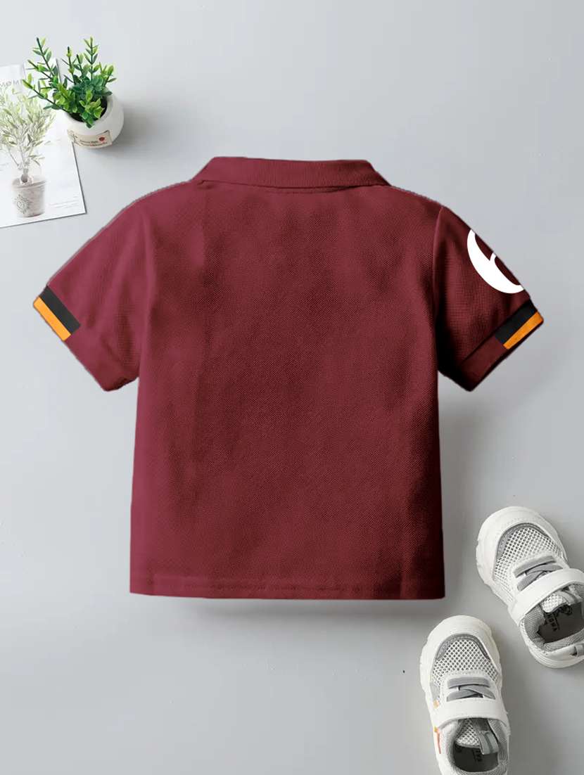 boys pack of 3 embroidered short sleeves polo t-shirt - 22555839 -  Standard Image - 3