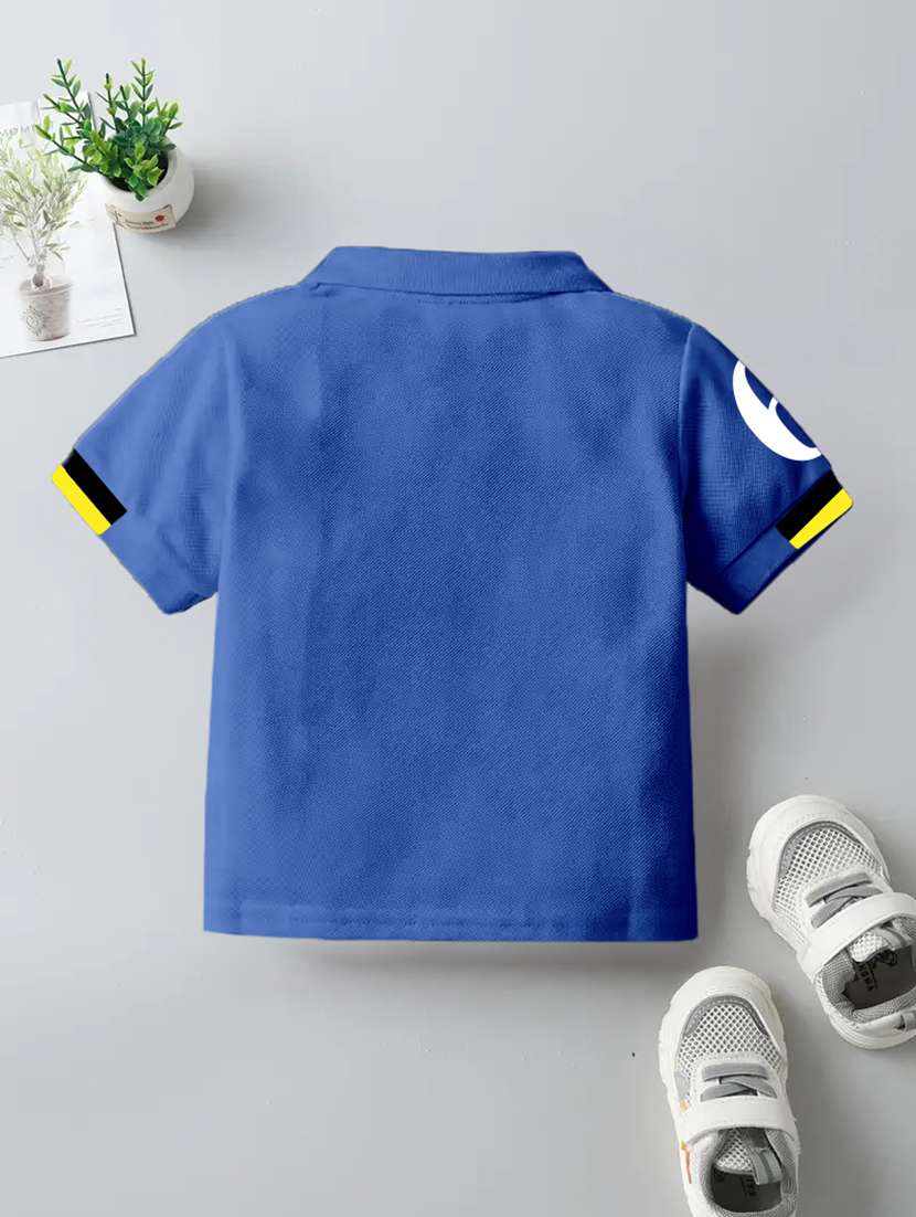boys pack of 3 embroidered short sleeves polo t-shirt - 22555840 -  Standard Image - 3