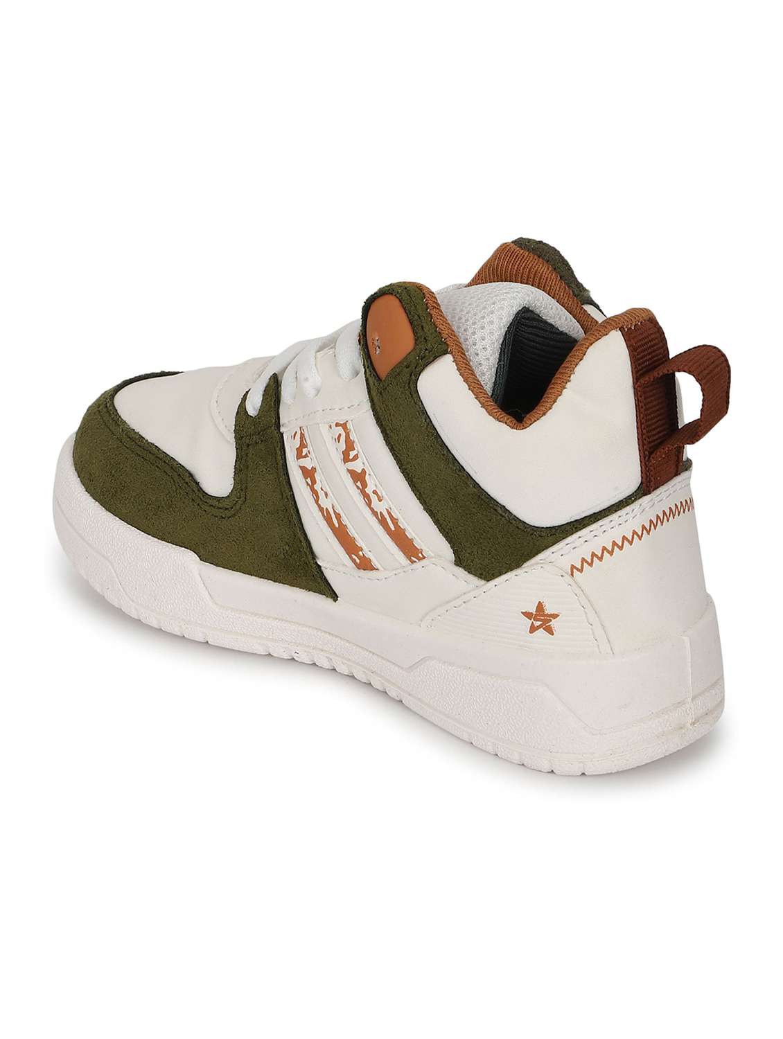 boys colourblocked lace up sneakers - 22556919 -  Standard Image - 3