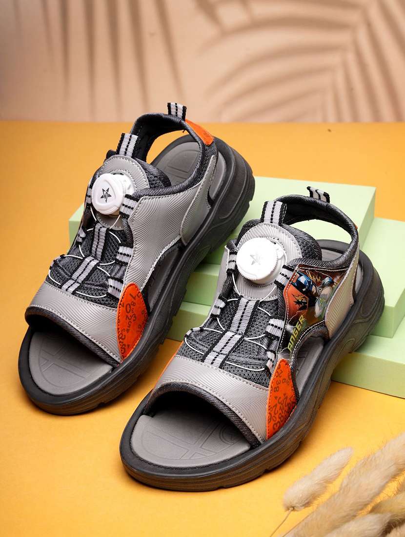 boys printed slip on floaters