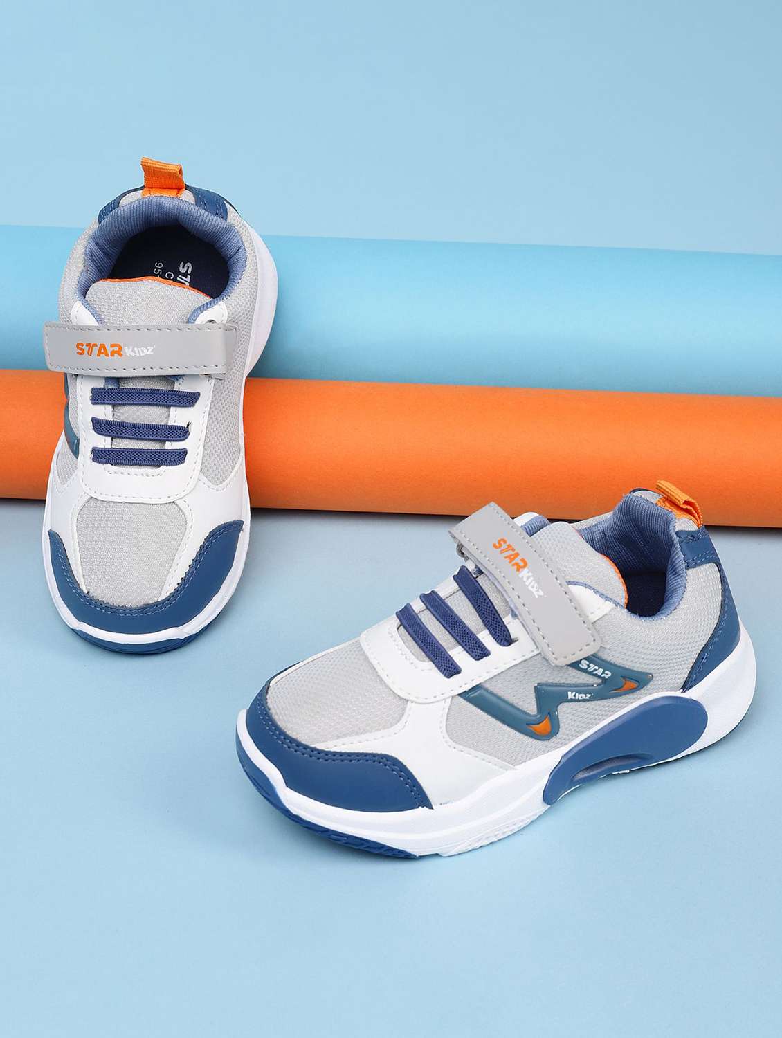 boys colourblocked slip on sports shoes