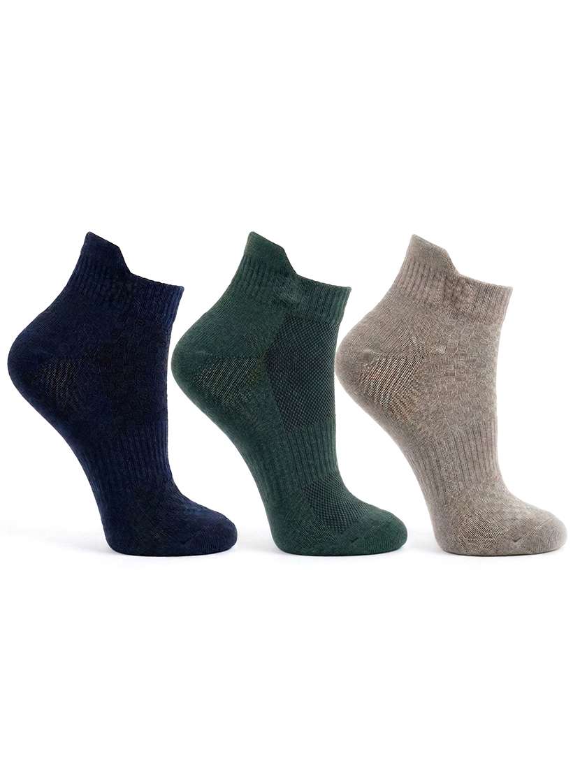 men pack of 3 ankle length socks