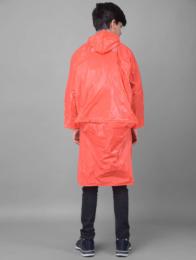 kids solid long sleeves raincoat - 22557145 -  Standard Image - 3
